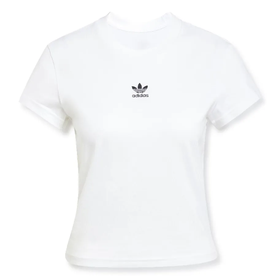 Imagen 1 de 4 de Remera adidas originals Essentials Slim Tee-BLANCO