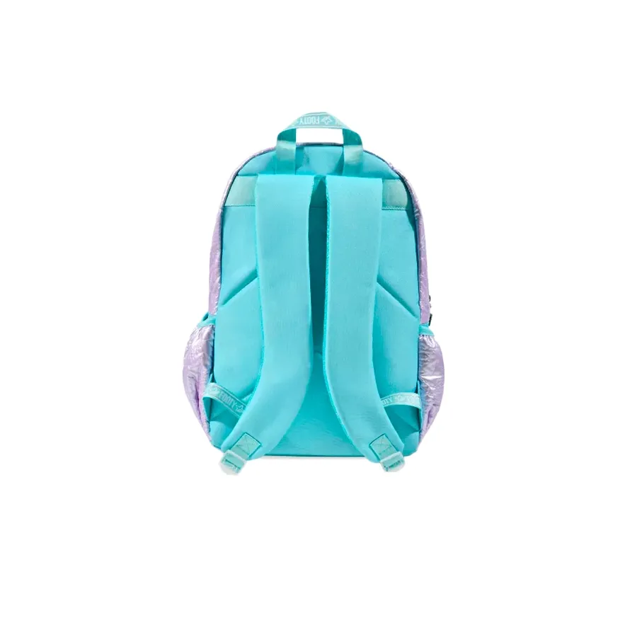 Imagen 2 de 3 de Mochila Footy Puffer 16″-VERDE/LILA