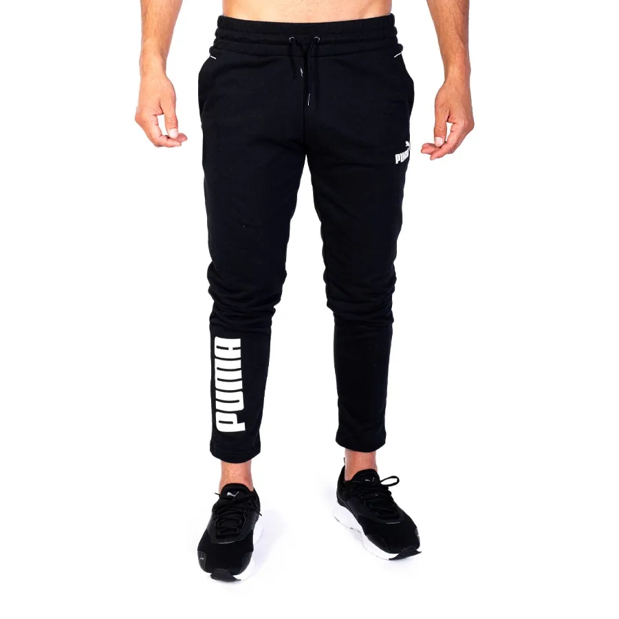 Imagen 0 de 4 de Pantalón Puma Power Colorblock-NEGRO/BLANCO