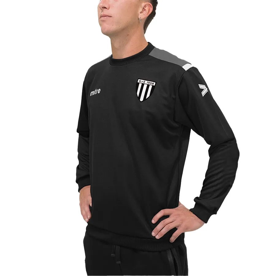 Imagen 6 de 7 de Buzo Mitre Cóndor Gimnasia y Esgrima-NEGRO/GRIS
