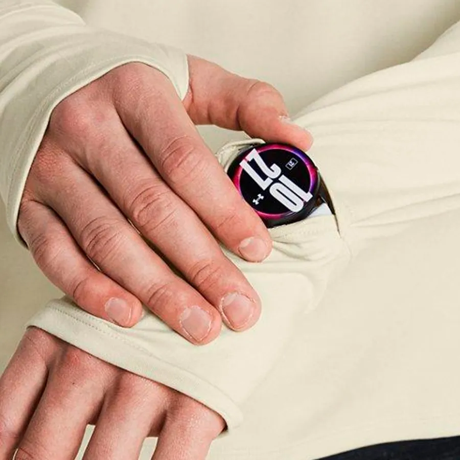 Imagen 4 de 5 de Buzo Under Armour Unstoppable Fleece-NATURAL