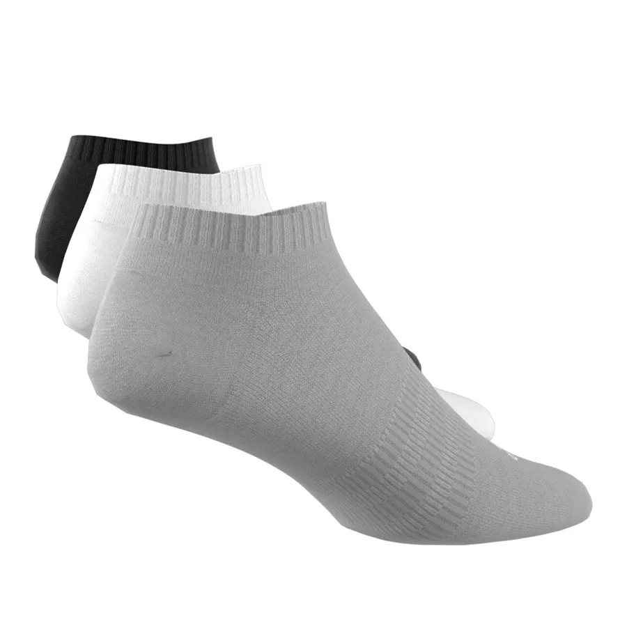 Imagen 1 de 3 de Medias adidas Sportswear 3 Pares-NEGRO/BLANCO/GRIS