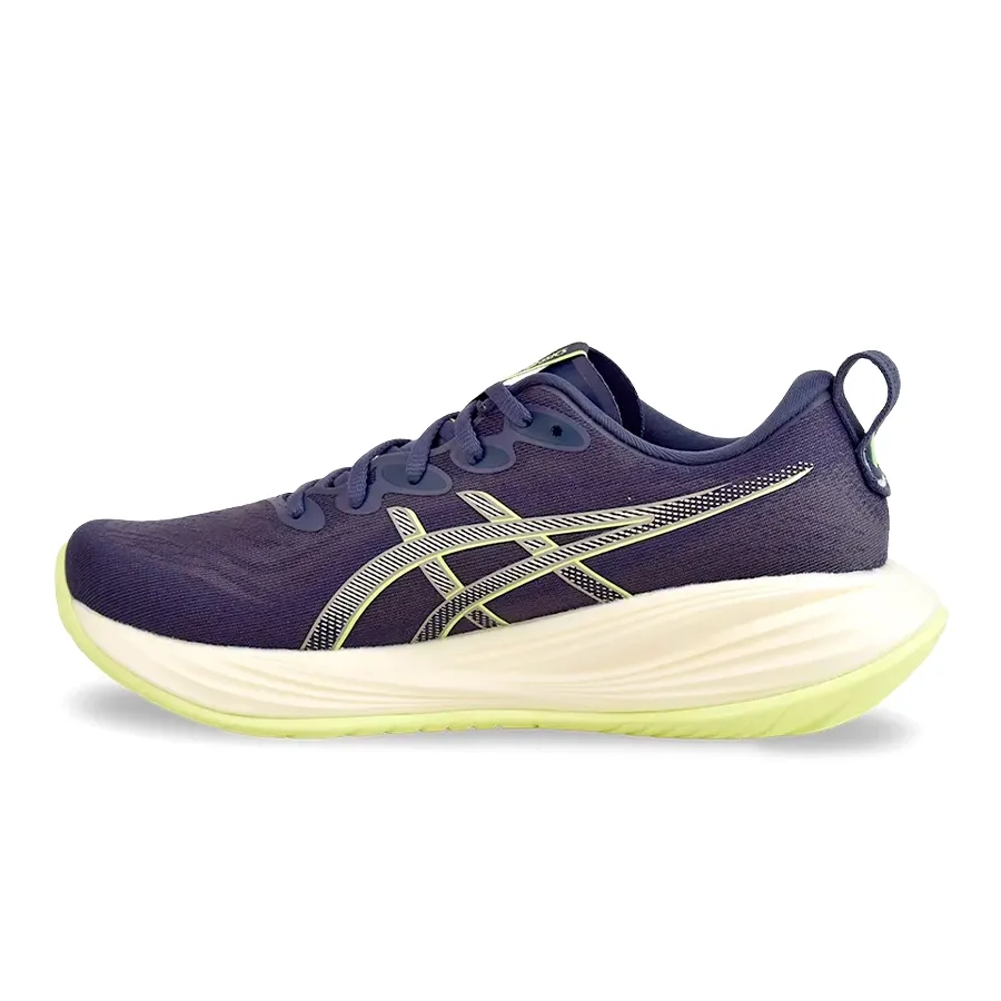 Imagen 2 de 5 de Zapatillas Asics Gel Cumulus 27-AZUL NOCHE/AMARILLO FLUOR