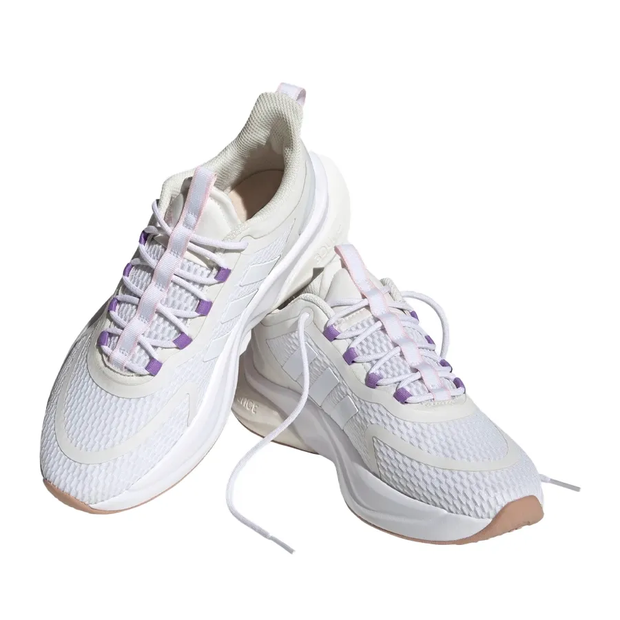 Imagen 2 de 8 de Zapatillas adidas Alphabounce+-BLANCO/VIOLETA/ROSA