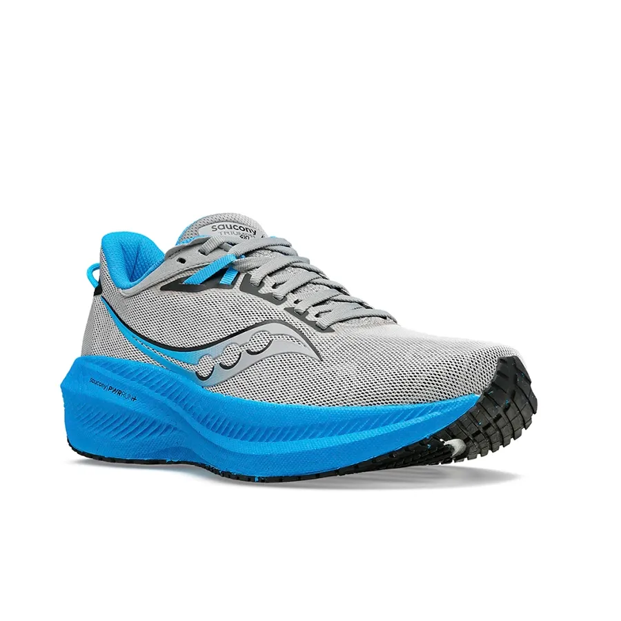 Imagen 1 de 5 de Zapatillas Saucony Triumph 21-GRIS/CELESTE
