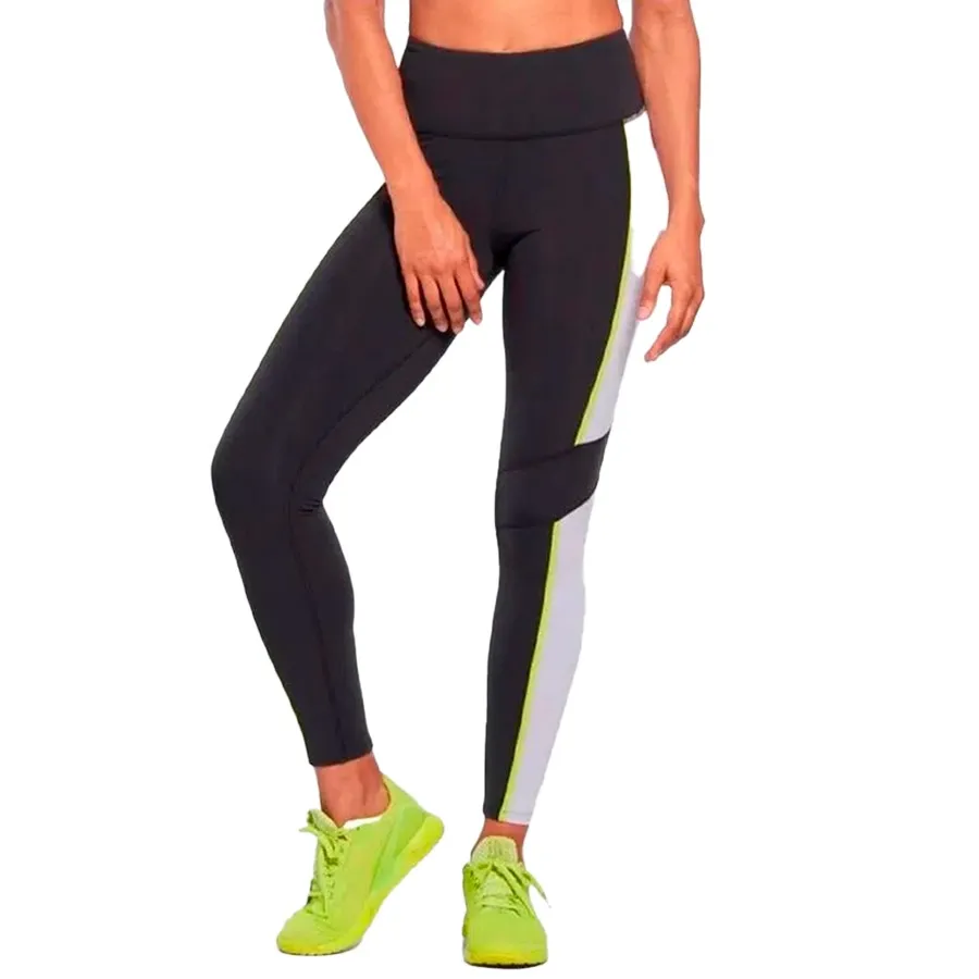 Imagen 0 de 4 de Calza Reebok Lux Hr-NEGRO/LIMA