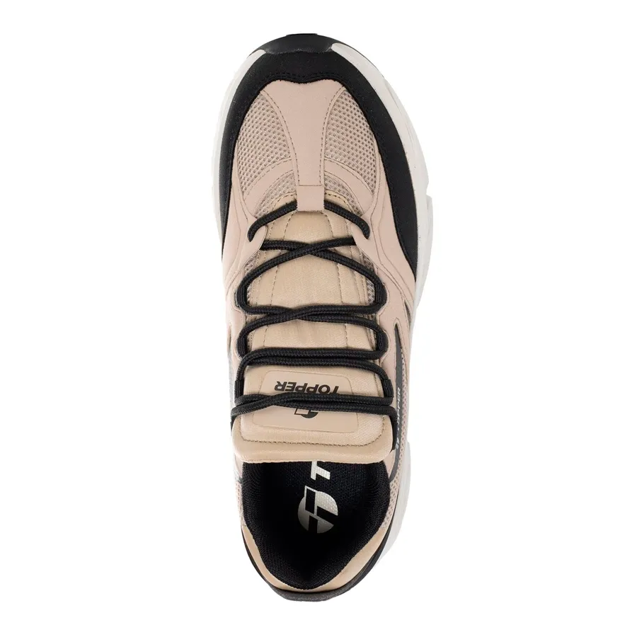 Imagen 3 de 5 de Zapatillas Topper Mitte-BEIGE/NEGRO