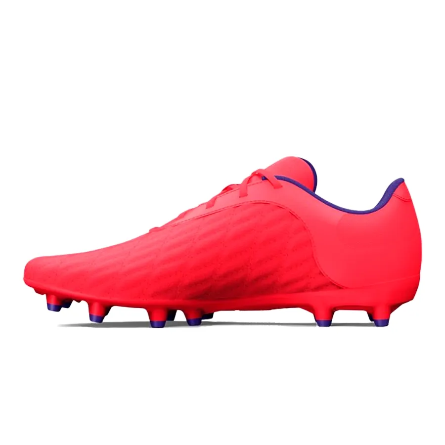 Imagen 4 de 6 de Botines Under Armour Magnetico Select 3.0-CORAL/VERDE FLUOR