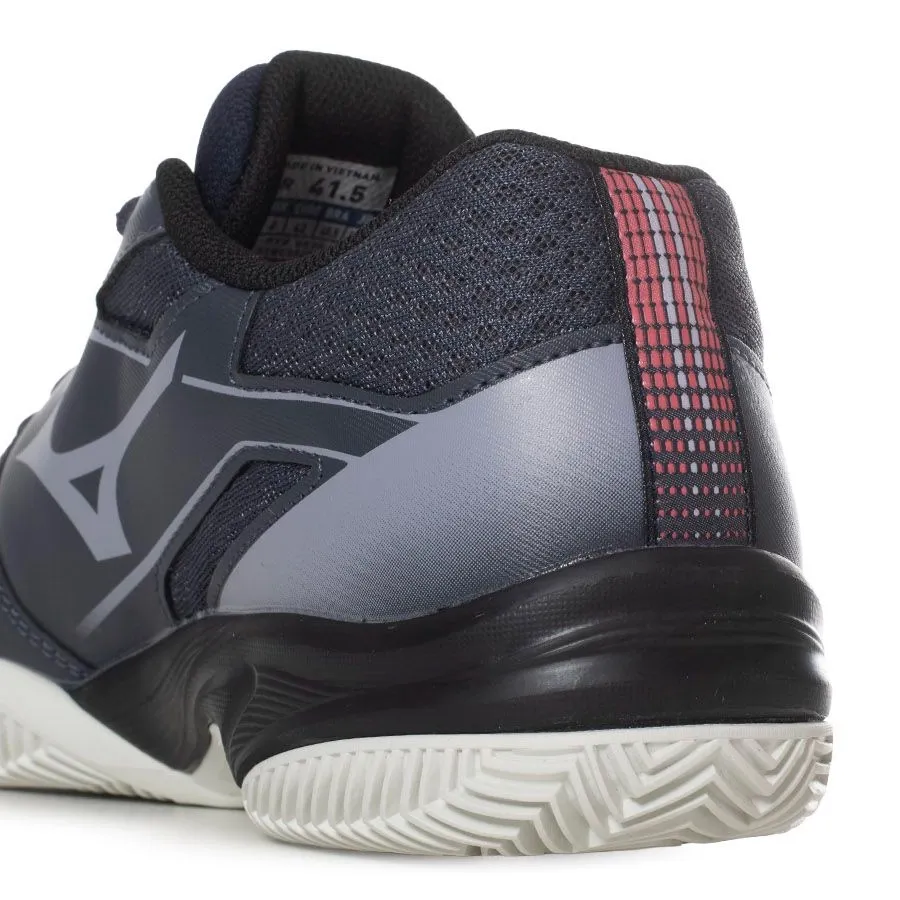 Imagen 5 de 6 de Zapatillas Mizuno Break Short 5cc-NEGRO/BLANCO/GRIS