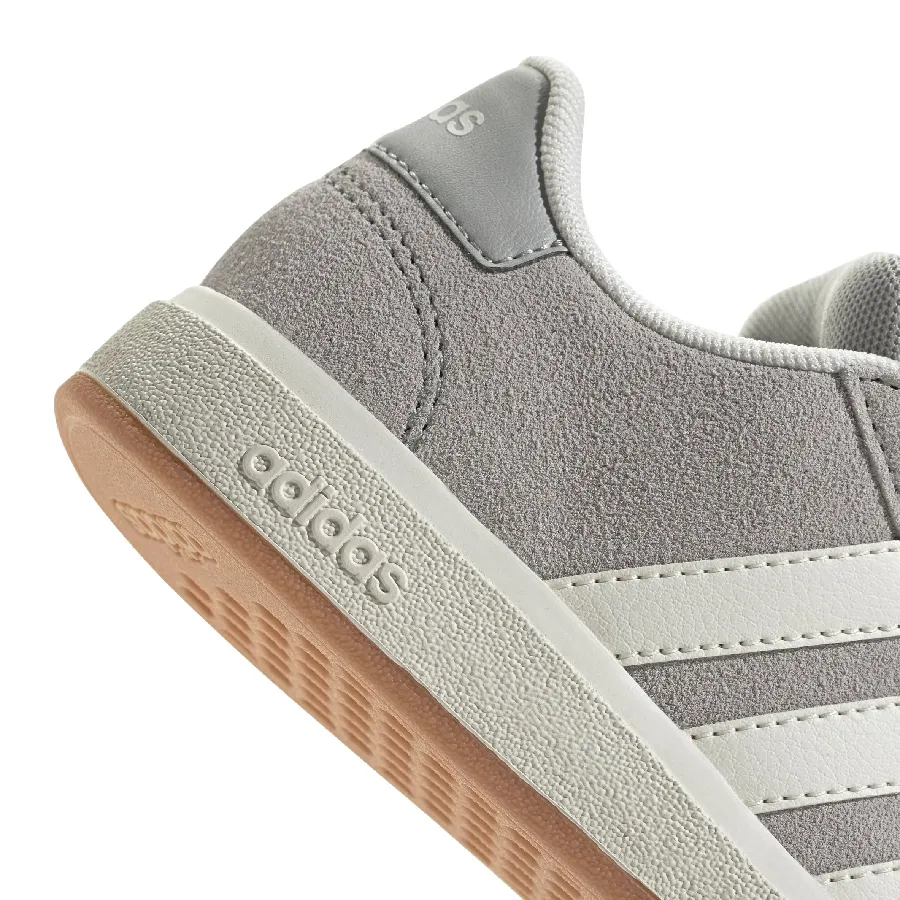 Imagen 7 de 8 de Zapatillas adidas Grand Court 00s Kids-GRIS/BLANCO