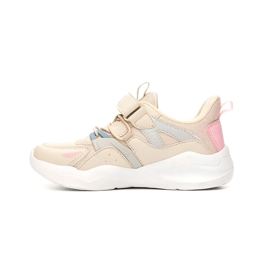 Imagen 2 de 8 de Zapatillas Atomik Arch Con Velcro-BEIGE/ROSA/CELESTE