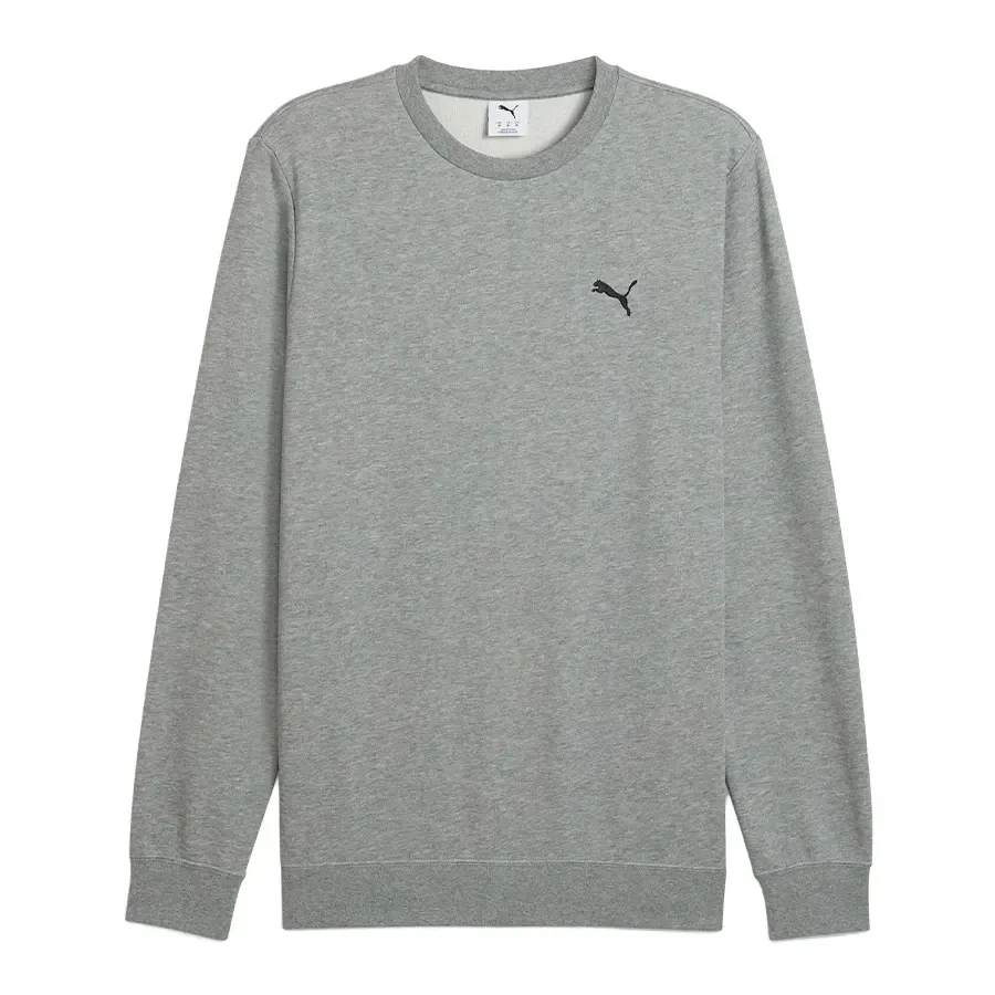 Imagen 2 de 4 de Buzo Puma Essentials Crew-GRIS