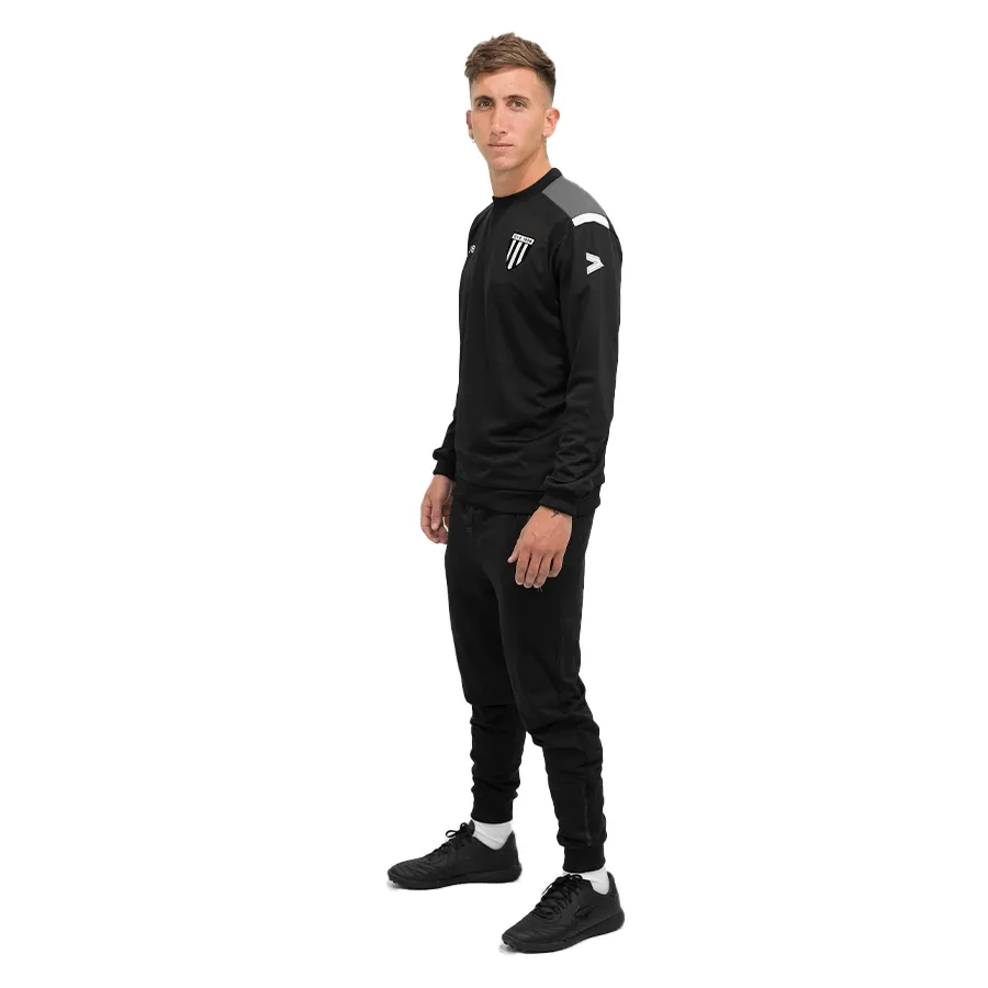 Imagen 2 de 7 de Buzo Mitre Cóndor Gimnasia y Esgrima-NEGRO/GRIS