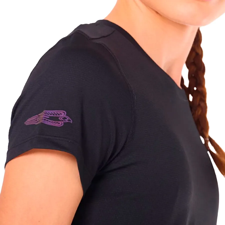 Imagen 4 de 6 de Remera Saucony Peregrine Tr Graphic-NEGRO