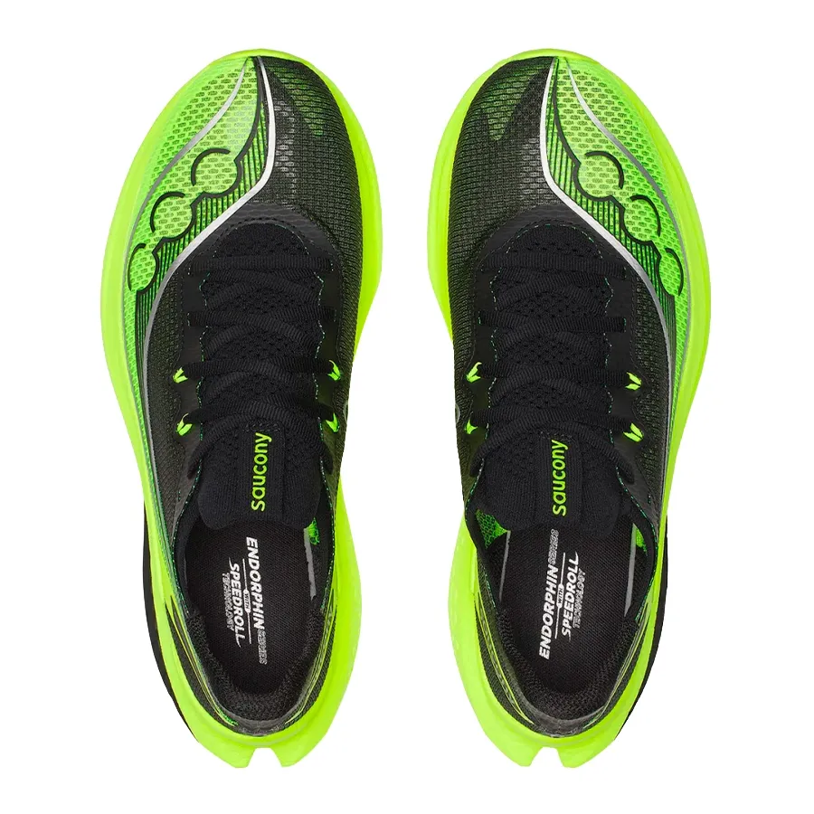 Imagen 3 de 6 de Zapatillas Saucony Endorphin Pro 5-AMARILLO FLUOR/NEGRO