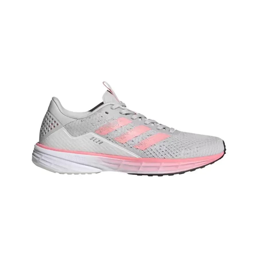 Imagen 4 de 5 de Zapatillas adidas Sl20 W Summer Ready-GRIS/ROSA