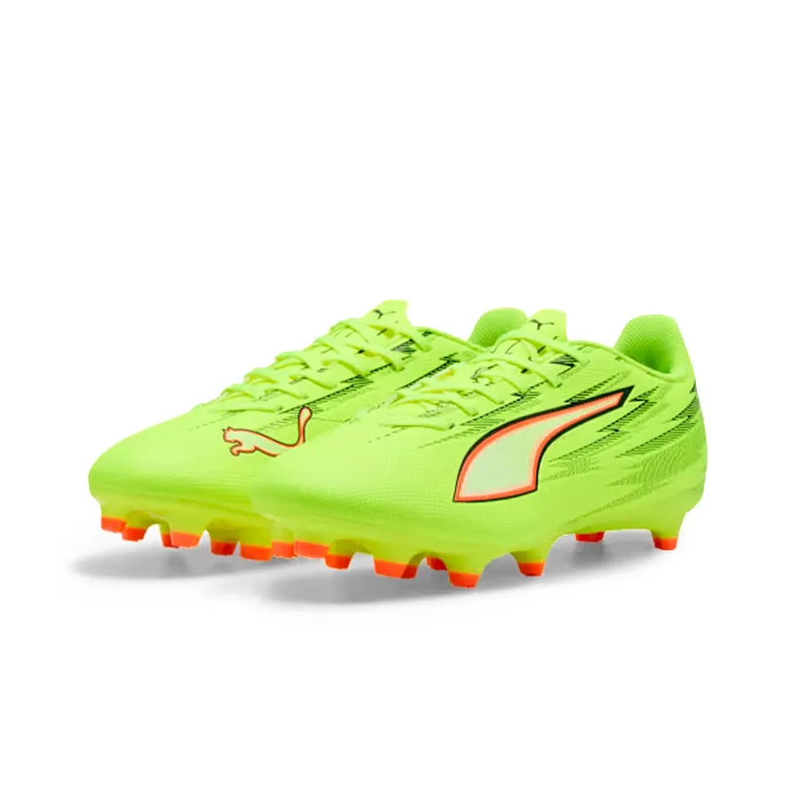 Imagen 1 de 7 de Botines Puma Ultra 6 Play Fg-AMARILLO FLUOR/NEGRO