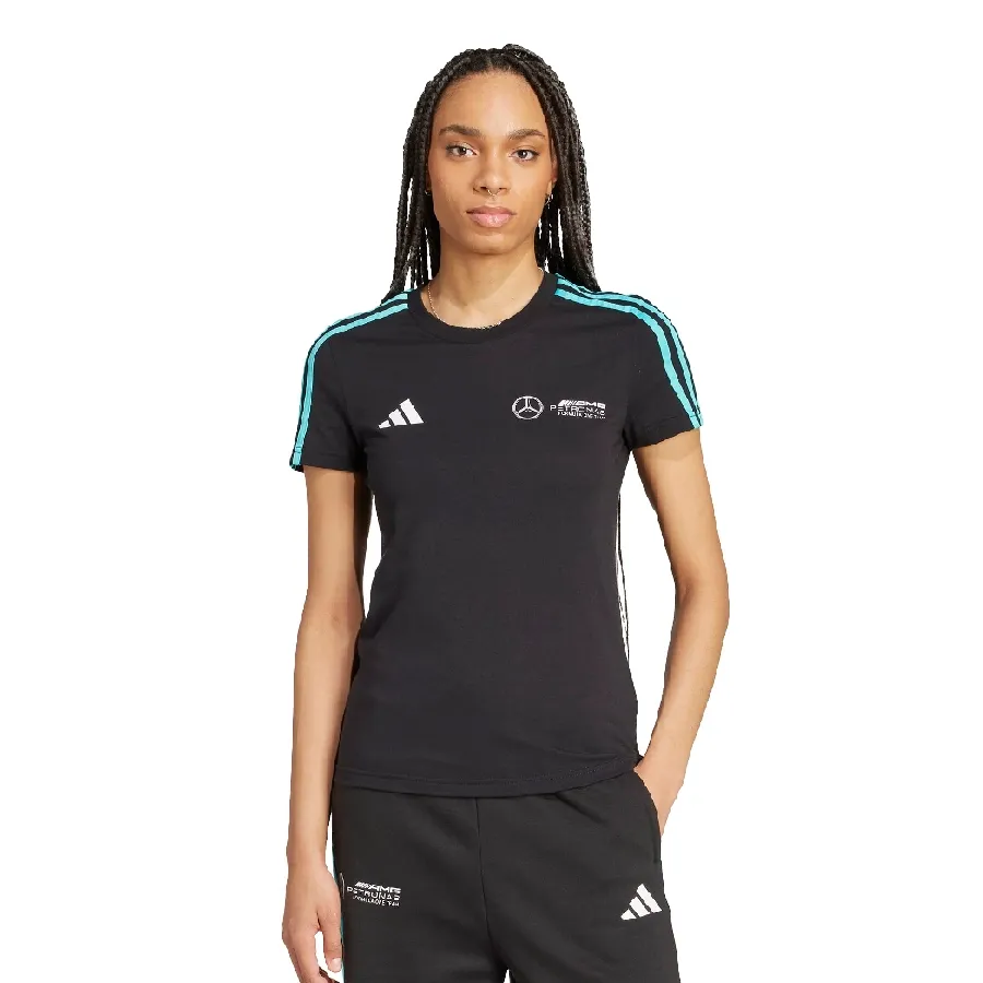 Imagen 0 de 4 de Remera adidas Mercedes - AMG Petronas Formula One Team DNA Tee-NEGRO/TURQUESA