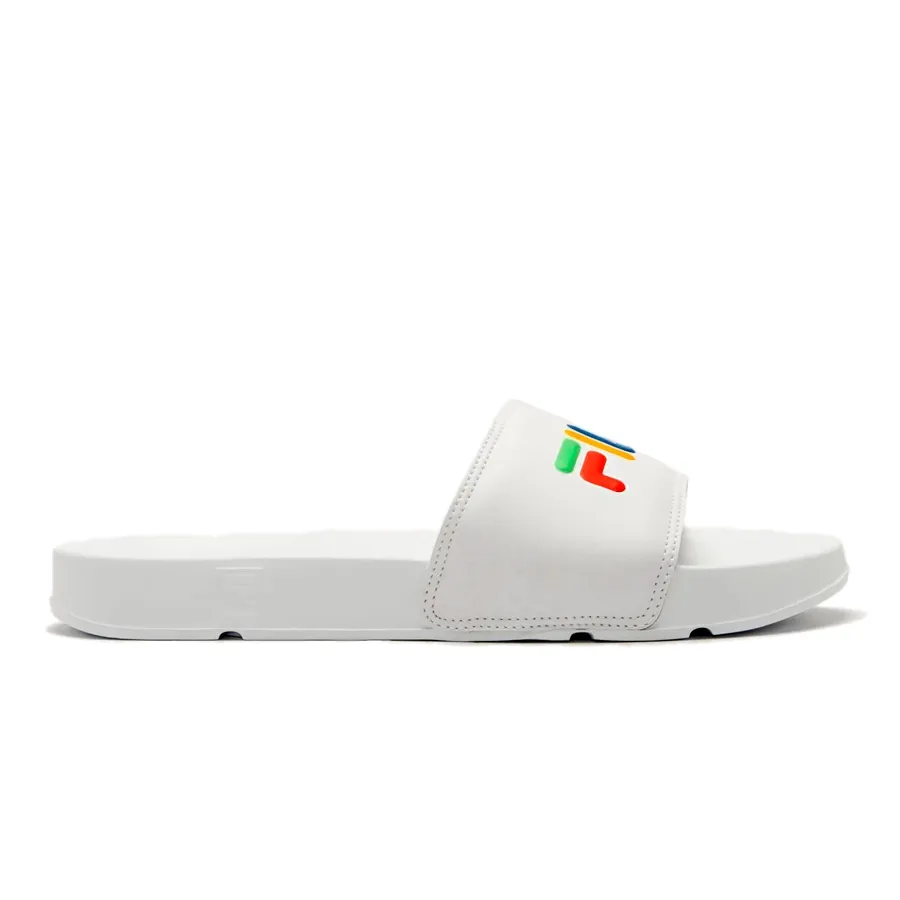 Imagen 2 de 5 de Ojotas Fila Drifter Basic-BLANCO/MULTICOLOR