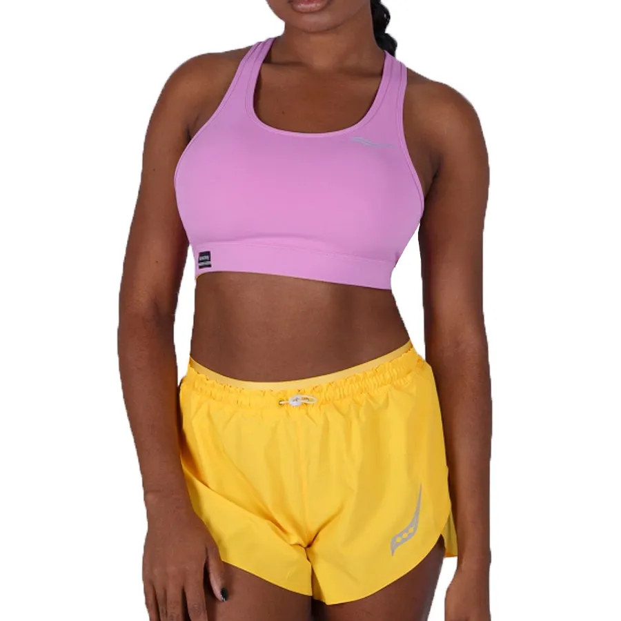 Imagen 4 de 5 de Shorts Saucony Pinnacle 2.5"-AMARILLO