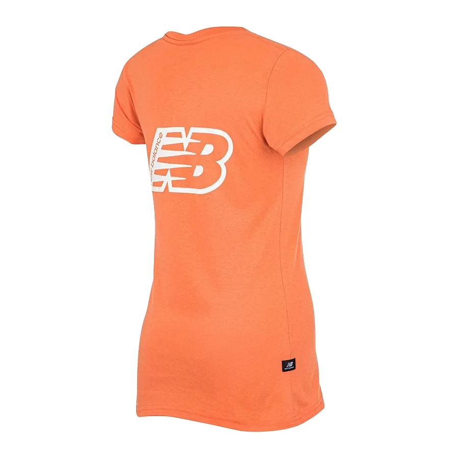 Imagen 1 de 2 de Remera New Balance Essential-NARANJA