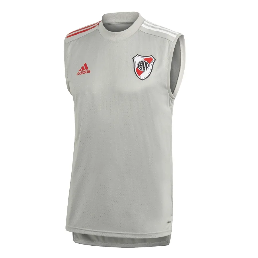 Imagen 5 de 7 de Musculosa adidas de Entrenamiento River Plate-GRIS/BLANCO/ROJO