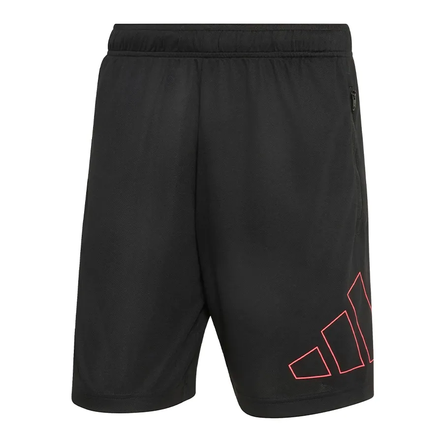 Imagen 2 de 5 de Short adidas Workout Essentials-NEGRO/ROJO