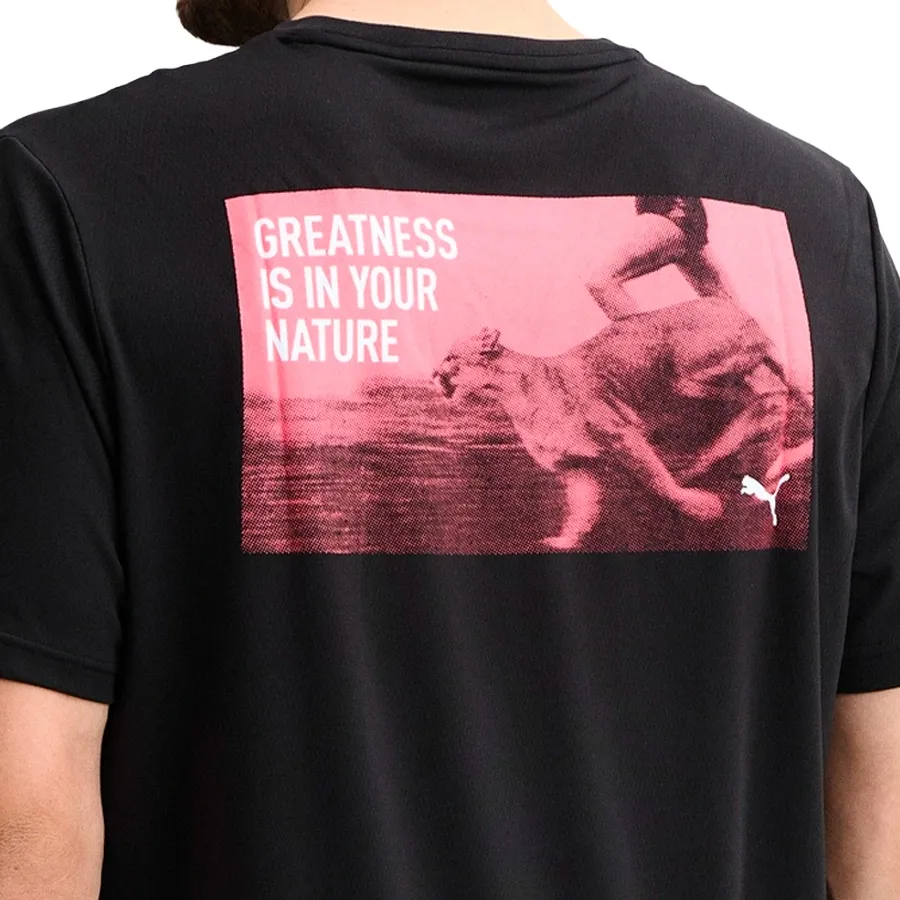 Imagen 3 de 4 de Remera Puma Graphic-NEGRO