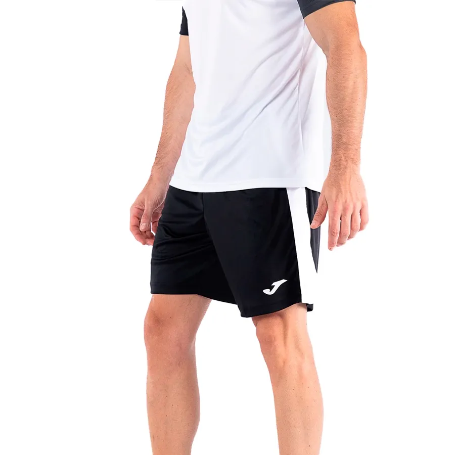 Imagen 3 de 4 de Joma Shorts  Maxi 102-NEGRO/BLANCO