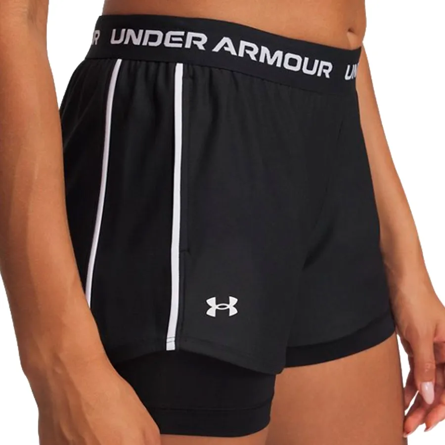 Imagen 2 de 3 de Short Under Armour Tech Play Up 2-in-1-NEGRO