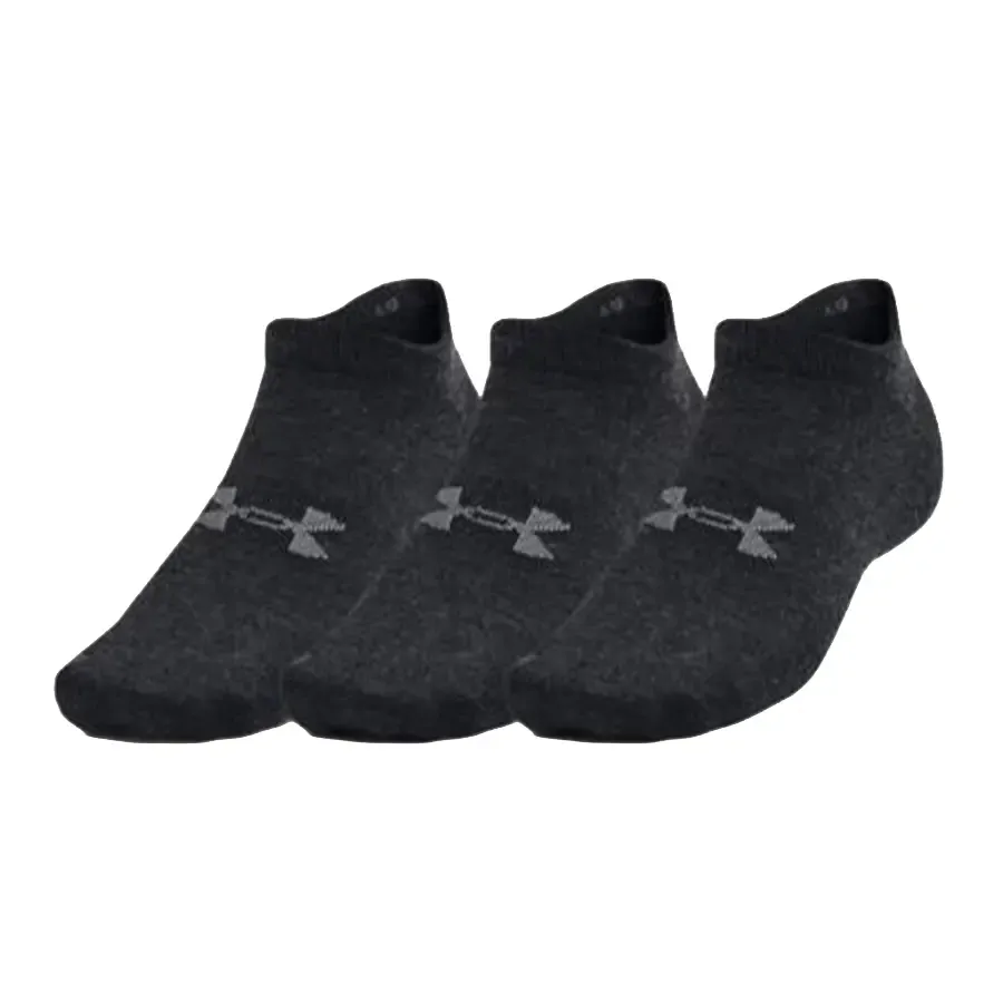 Imagen 0 de 3 de Medias Under Armour Essential No Show Pack x3-NEGRO