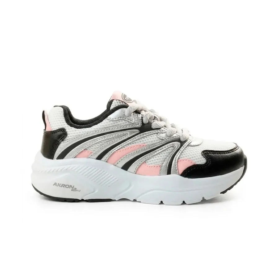 Imagen 0 de 5 de Zapatillas Topper Akron 2Mil-BLANCO/ROSA VIEJO/NEGRO