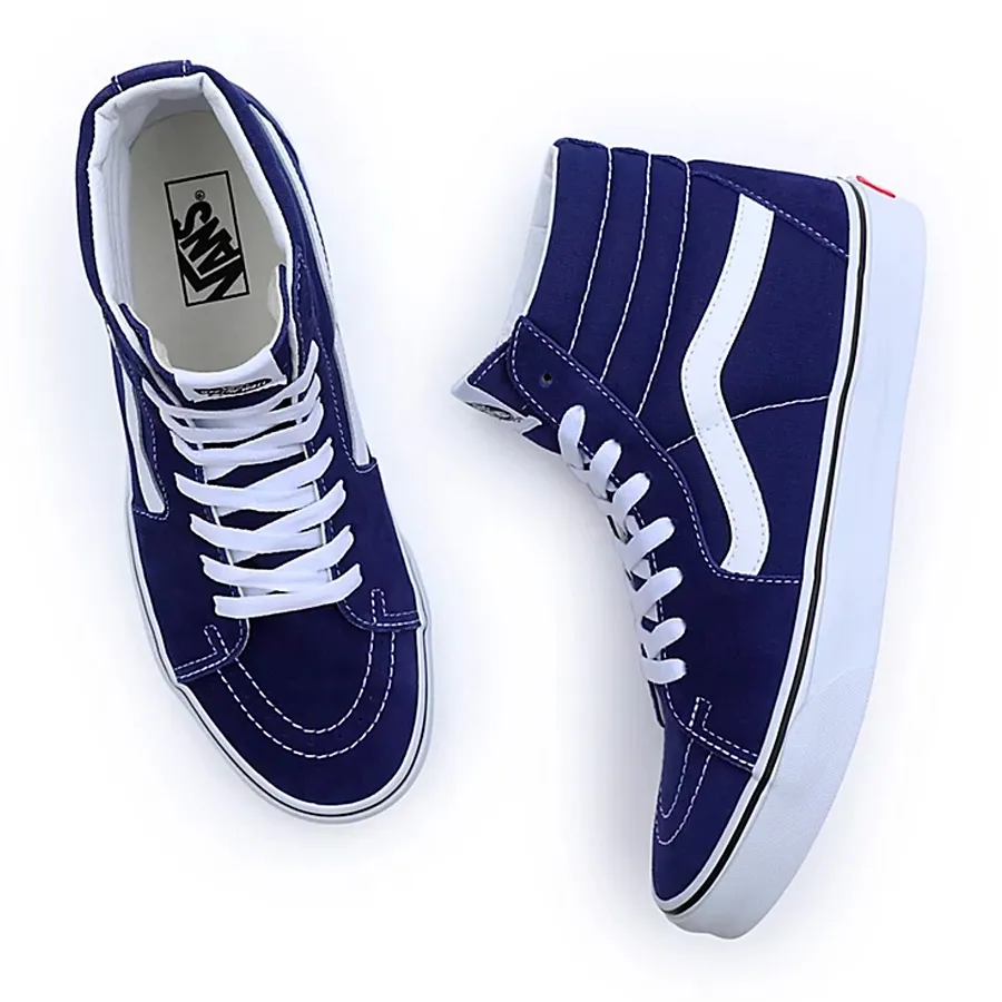 Imagen 5 de 7 de Zapatillas Vans U Sk8 Hi-AZUL/BLANCO