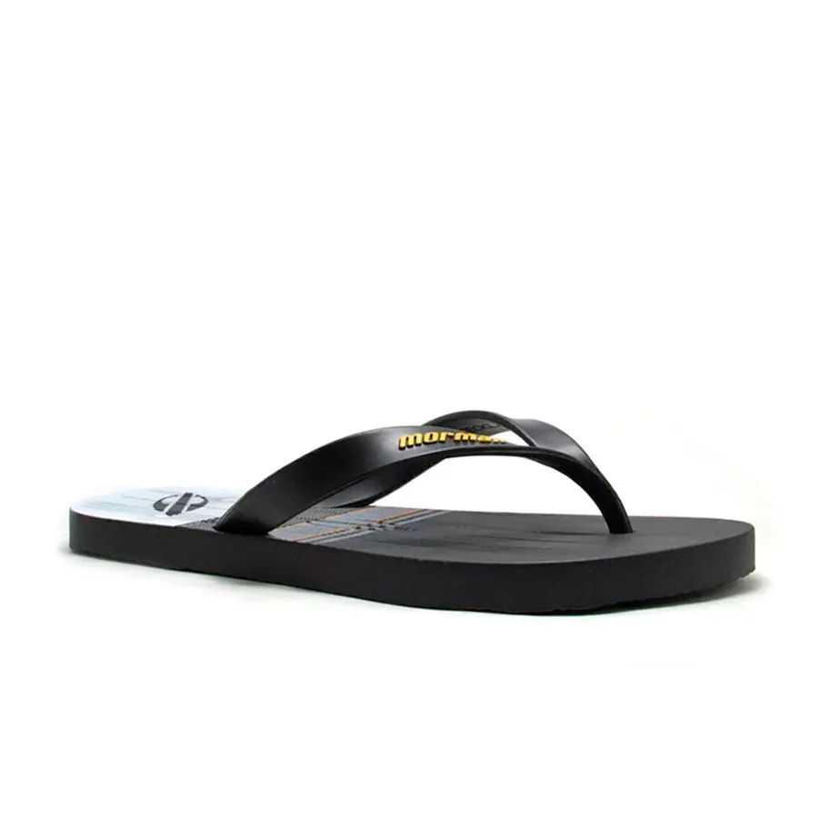 Imagen 3 de 5 de Ojotas Mormaii Tropical Graphics-NEGRO/GRIS/AMARILLO