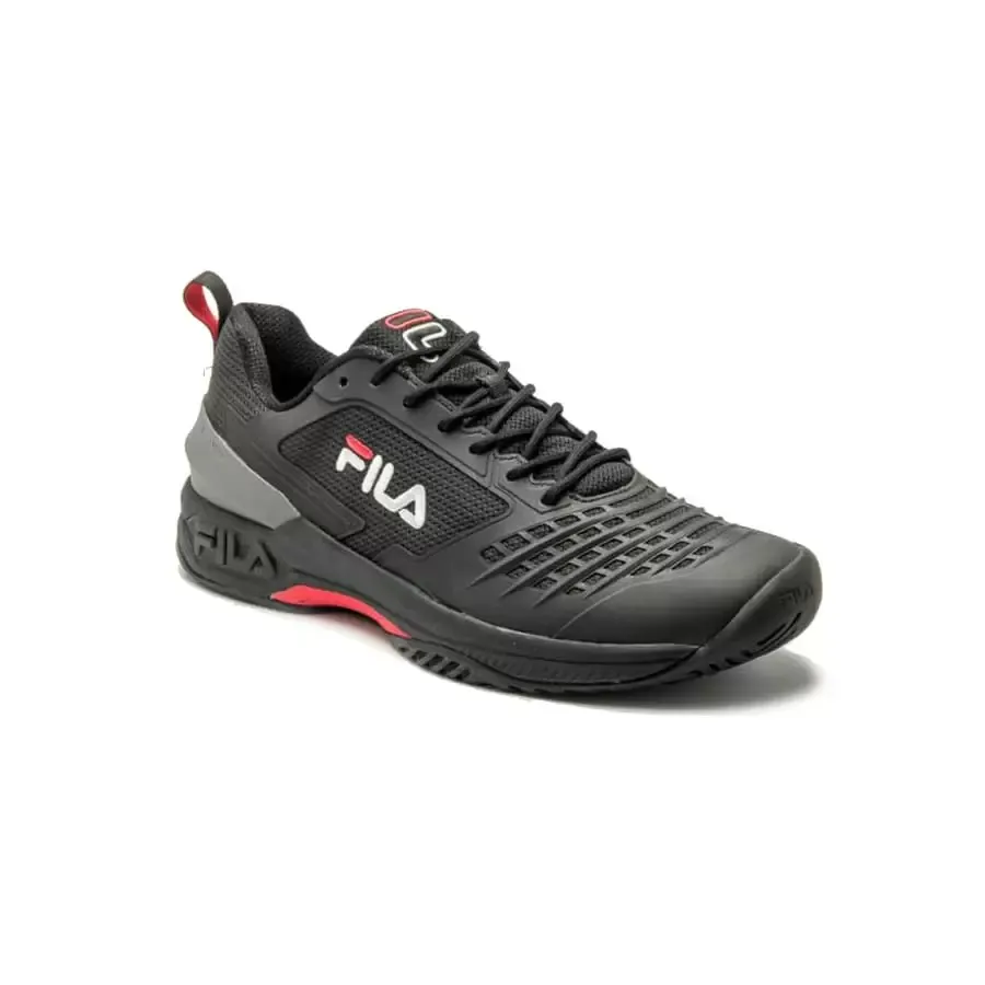 Imagen 1 de 5 de Zapatillas Fila Axilus Ace Clay-NEGRO/ROJO/GRAFITO