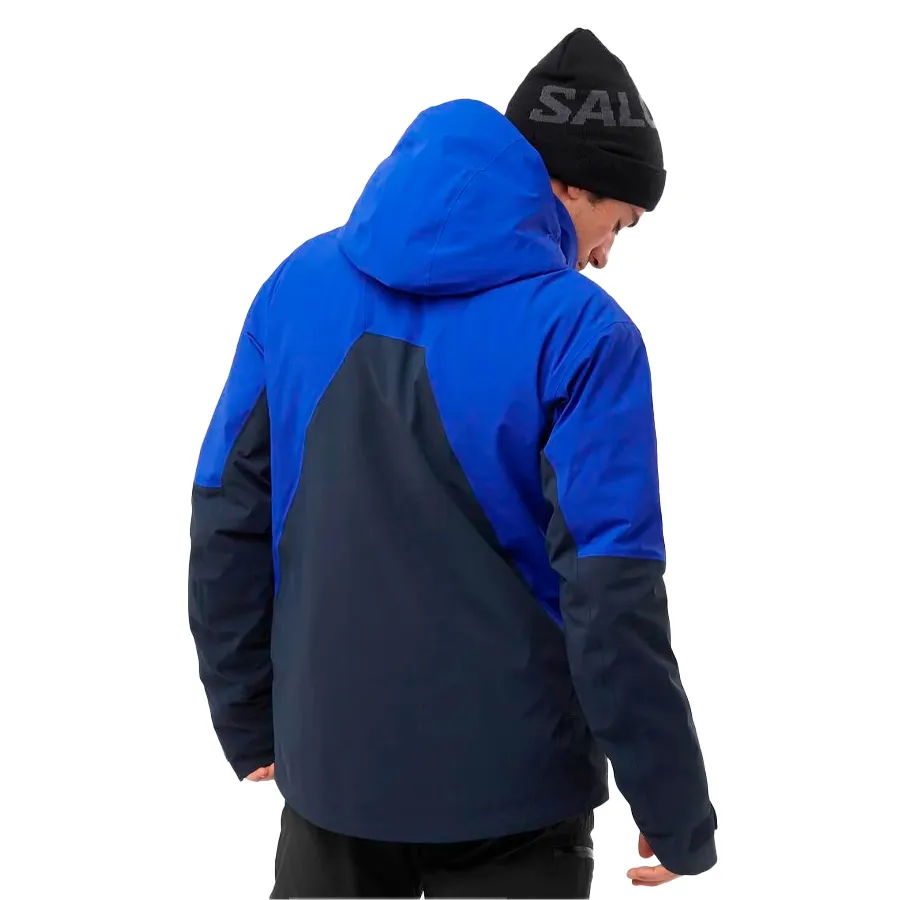 Imagen 1 de 7 de Campera Salomon Brilliant 20K-AZUL/NEGRO
