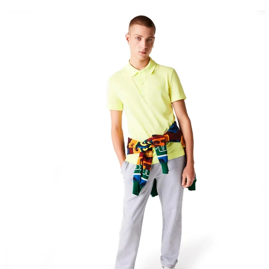 Imagen 1 de 7 de Remera Lacoste -AMARILLO FLUOR