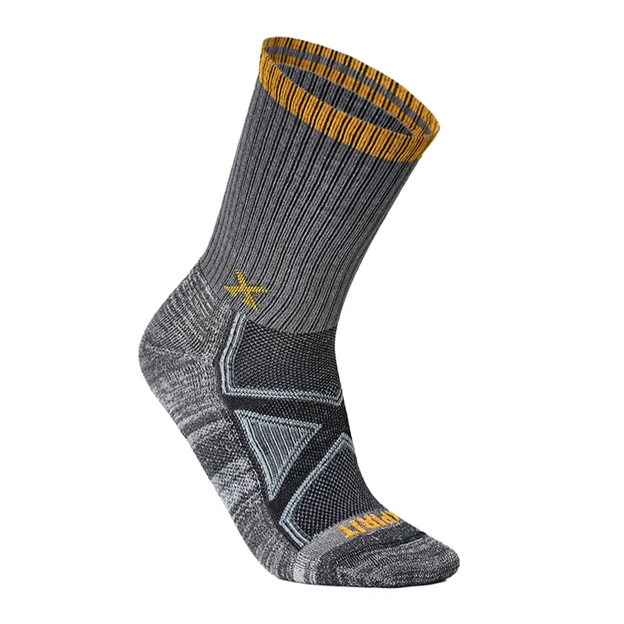 Imagen 0 de 3 de Medias Xpirit Outdoor Hiking Crew-GRIS/NARANJA/AZUL/AMARILLO