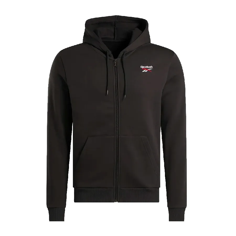 Imagen 1 de 4 de Campera Reebok Identity SL Fleece-NEGRO