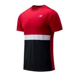Remera New Balance Striped Accelerate