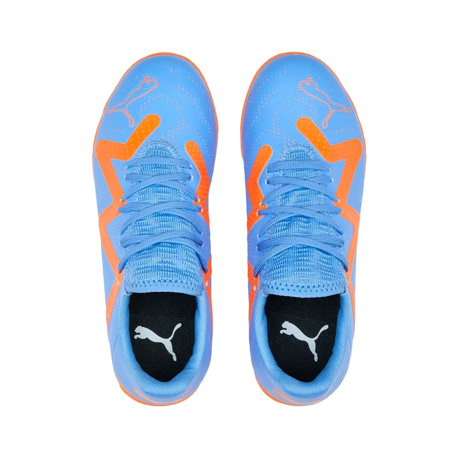 Imagen 3 de 5 de Botines Puma Future Play Tt Jr-AZUL/NARANJA FLUOR