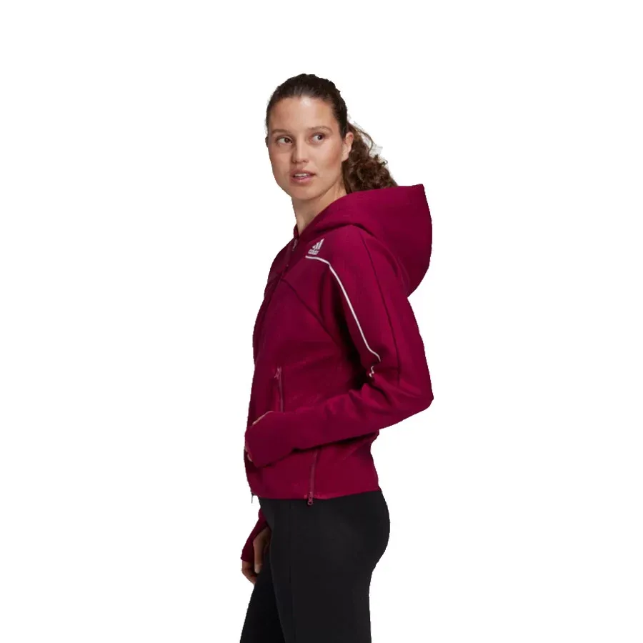 Imagen 1 de 6 de Campera adidas Capucha Z.N.E-BORDO