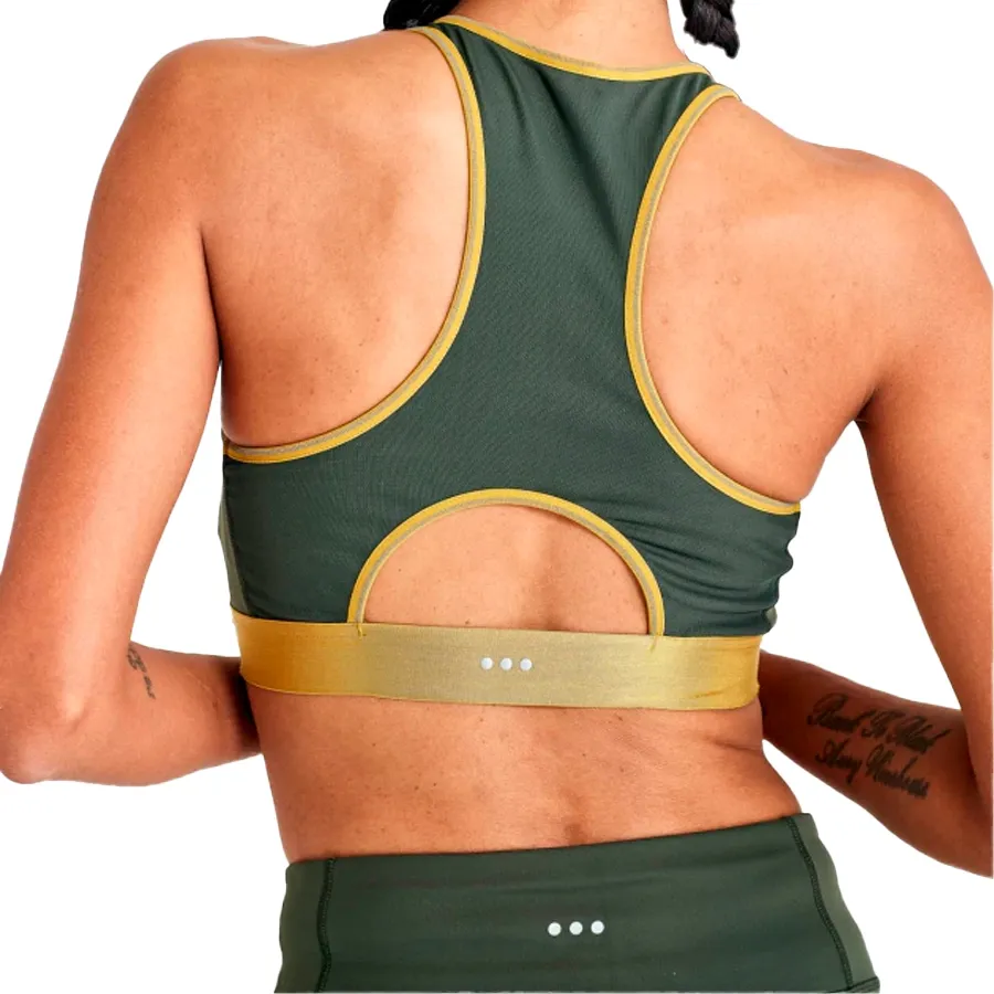 Imagen 3 de 4 de Top Saucony Pinnacle-VERDE/DORADO