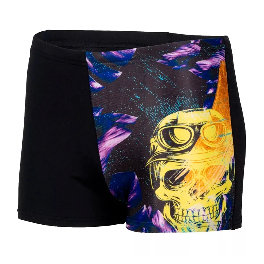 Imagen 1 de 9 de Short Arena Crazy Driving Skull Jr-NEGRO