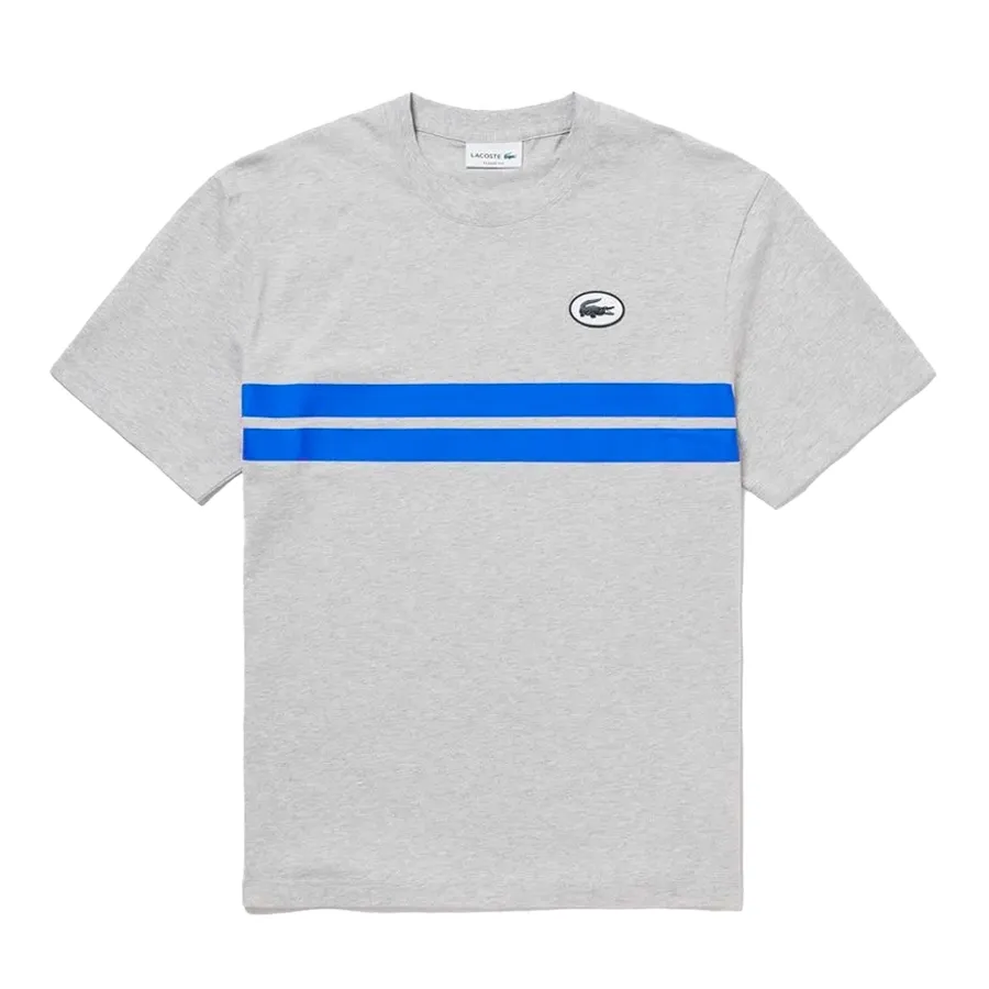 Imagen 0 de 4 de Remera Lacoste -GRIS/AZUL
