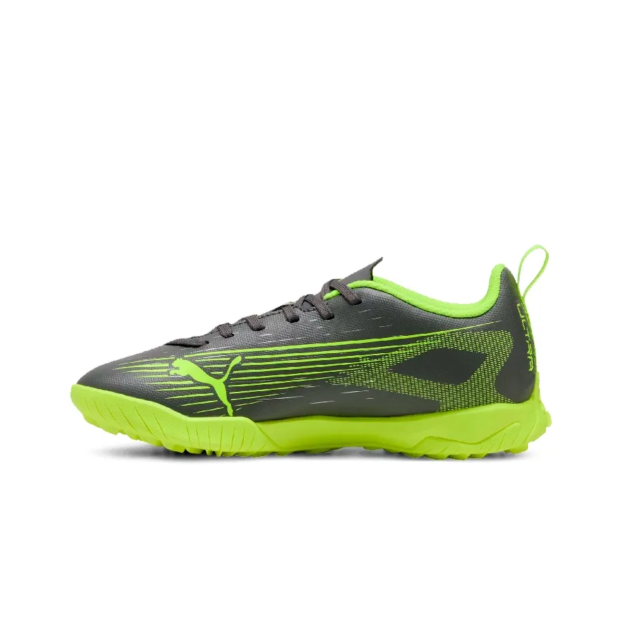 Imagen 2 de 6 de Botines Puma Ultra 5 Play Tt-GRAFITO/VERDE FLUOR
