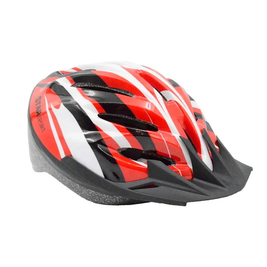 Imagen 4 de 5 de Casco 21 Starsport-ROJO/BLANCO