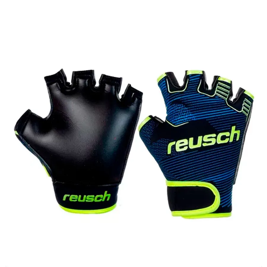 Imagen 1 de 3 de Guantes Reusch Infinity-AZUL/LIMA