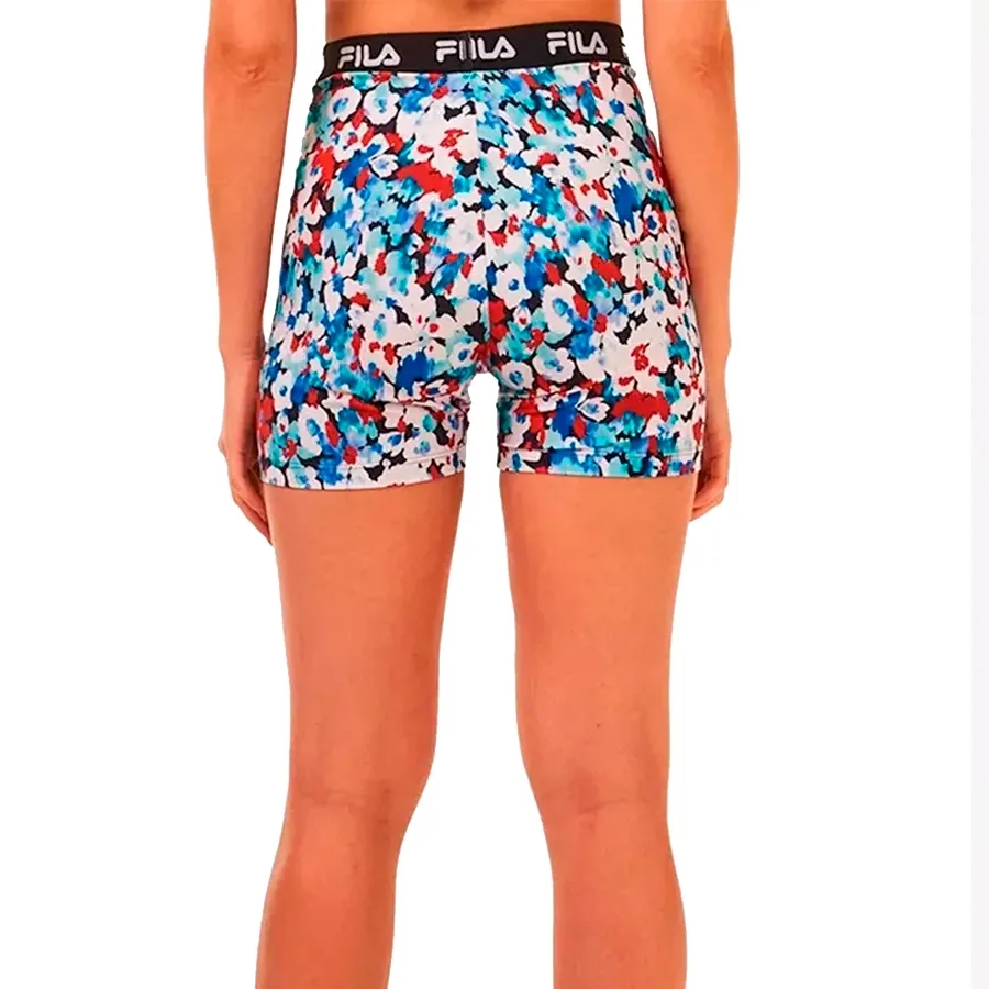 Imagen 1 de 3 de Fila Bermuda Elastic II-NEGRO/GRAFITO/TURQUESA