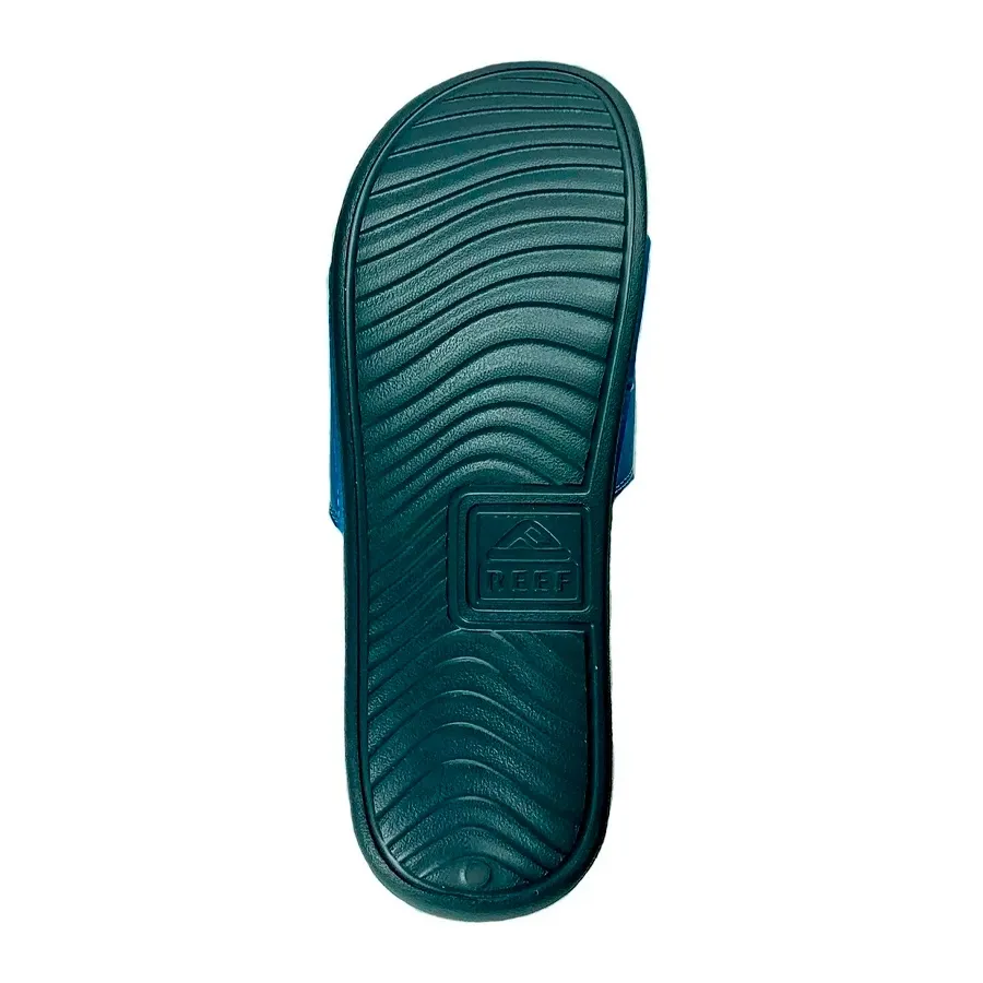 Imagen 2 de 4 de Ojotas Reef Slide-AZUL/BLANCO